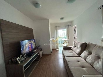 apartment em Rua Atibaia, Vila Valparaíso - Santo André - SP