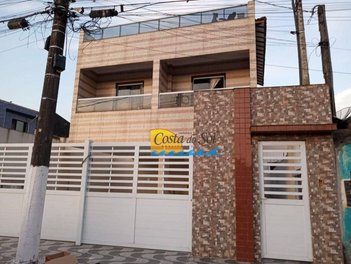 house em Rua Doutor Renato Pinho, Glória - Praia Grande - SP