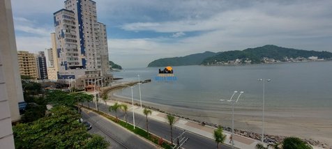 apartment em Avenida Antônio Rodrigues, Centro - São Vicente - SP