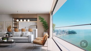 apartment em Avenida Atlântica, Centro - Balneário Camboriú - SC