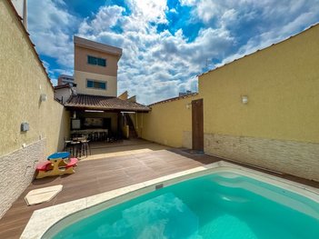 house em Avenida São Paulo, Boqueirão - Praia Grande - SP