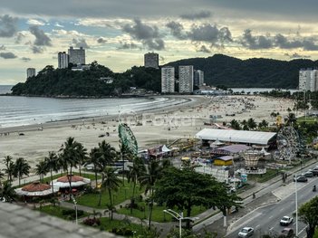 apartment em Avenida Manoel da Nóbrega, Itararé - São Vicente - SP