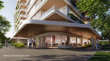 apartment em Rua Jair Hamms, Pedra Branca - Palhoça - SC