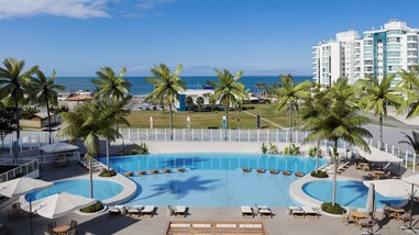 apartment em Rua Delfim Mário de Pádua Peixoto, Praia Brava de Itajaí - Itajaí - SC