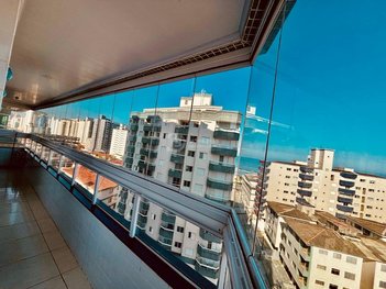 apartment em Avenida Juscelino Kubitschek de Oliveira, Caiçara - Praia Grande - SP