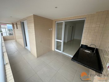 apartment em Rua Mem de Sá, Aviação - Praia Grande - SP