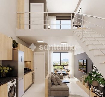 apartment em Rua da Capela, Campeche - Florianópolis - SC