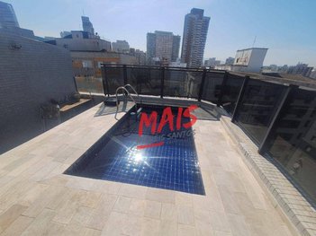 apartment em Rua Governador Pedro de Toledo, Boqueirão - Santos - SP