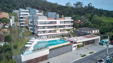 apartment em Estrada Haroldo Soares Glavan, Cacupé - Florianópolis - SC