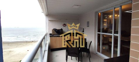 apartment em Avenida Presidente Castelo Branco, Aviação - Praia Grande - SP