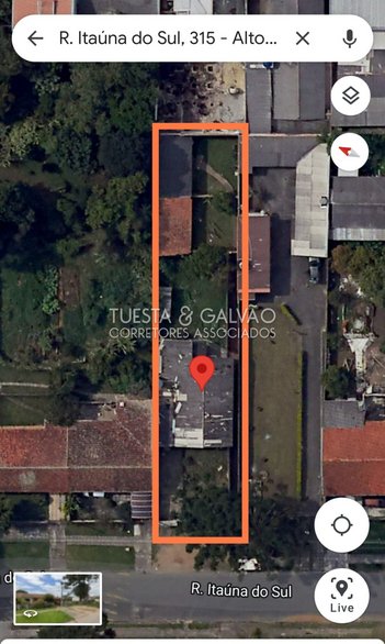 land_lot em Rua Itaúna do Sul, Alto Boqueirão - Curitiba - PR