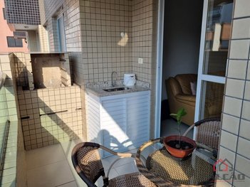 apartment em Avenida Marechal Hermes, Canto do Forte - Praia Grande - SP