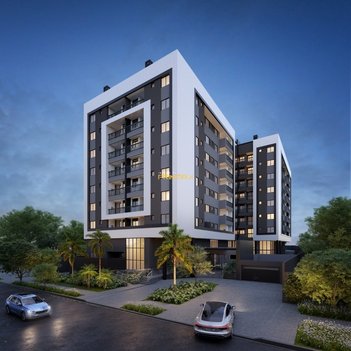 apartment em Rua Jovino do Rosário, Boa Vista - Curitiba - PR