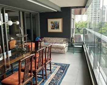 apartment em Rua Michigan, Cidade Monções - São Paulo - SP