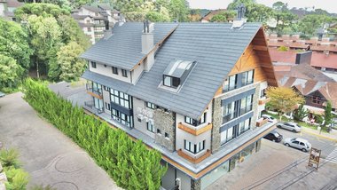 apartment em Avenida das Hortênsias, Centro - Gramado - RS