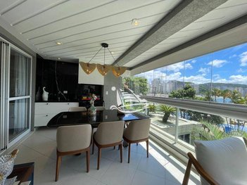 apartment em Avenida General Monteiro de Barros, Vila Luis Antônio - Guarujá - SP