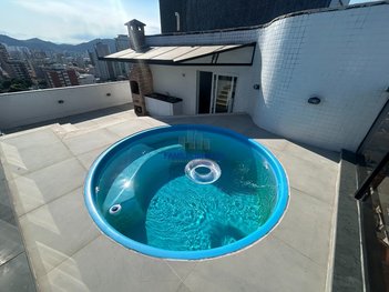 apartment em Rua Alberto Baccarat, Boqueirão - Santos - SP