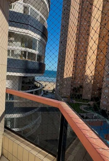apartment em Praça Ceferino Gonzales Vega, Guilhermina - Praia Grande - SP