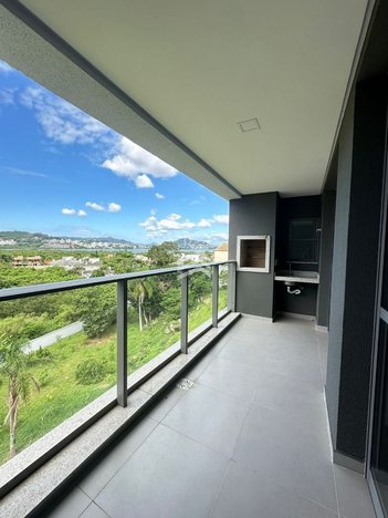apartment em Estrada Haroldo Soares Glavan, Cacupé - Florianópolis - SC