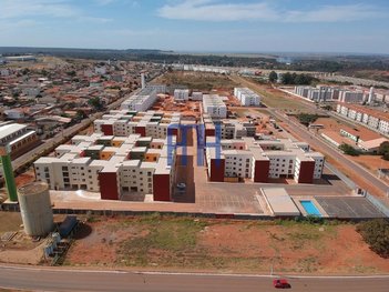 apartment em Quadra QC 02 Conjunto B, Cidade Jardins - Valparaíso de Goiás - GO