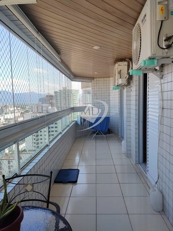 apartment em Rua Colômbia, Guilhermina - Praia Grande - SP