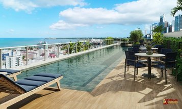 apartment em Avenida Adolfo Loureiro França, Cabo Branco - João Pessoa - PB