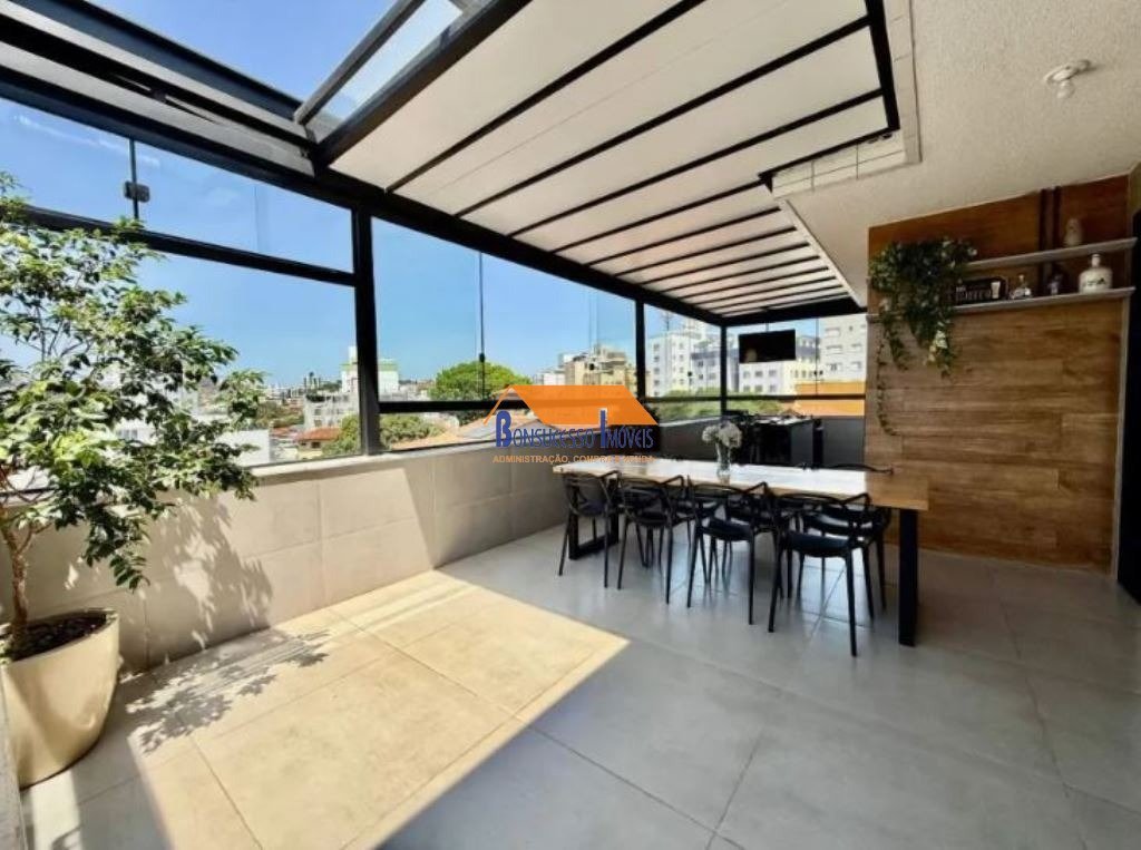 Cobertura com 4 quartos — Dona Clara, Belo Horizonte