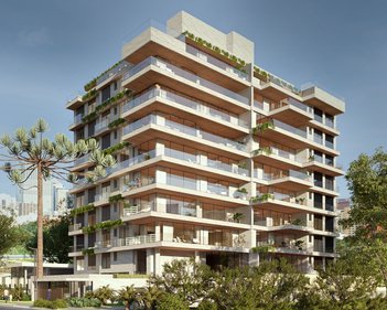 apartment em Rua Coronel Amazonas Marcondes, Cabral - Curitiba - PR