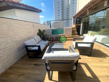 apartment em Rua Sete de Outubro, Chácara Califórnia - São Paulo - SP