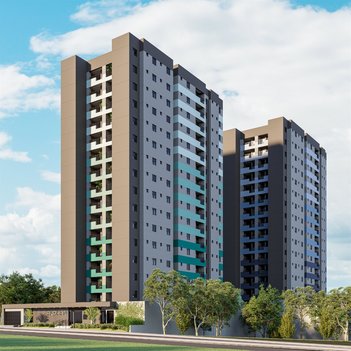 apartment em Rua Alfredo Tosi, Núcleo Agrícola Alpha - Franca - SP