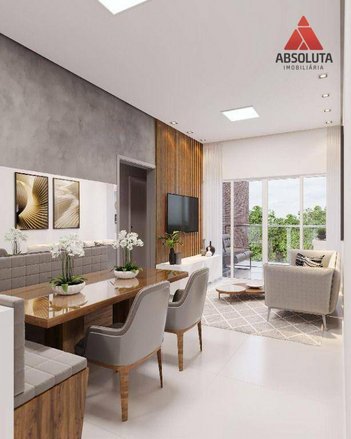 apartment em Rua Gonçalves Dias, Jardim São Domingos - Americana - SP