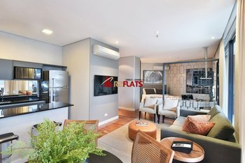 apartment em Rua Elvira Ferraz, Vila Olímpia - São Paulo - SP