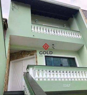 house em Avenida Marginal Córrego Taióca, Jardim Las Vegas - Santo André - SP