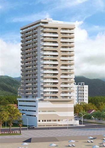 apartment em Rua Antônio Severiano de Andrade e Silva, Aviação - Praia Grande - SP