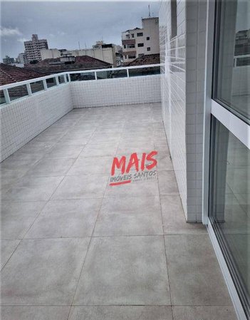 apartment em Rua São José, Embaré - Santos - SP