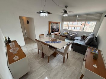 apartment em Avenida Presidente Wilson, José Menino - Santos - SP