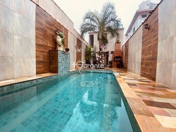 house em Rua Barão de Paranapiacaba, Encruzilhada - Santos - SP