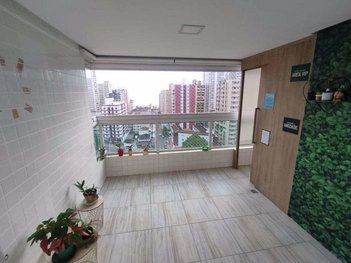 apartment em Rua Joaquim Teixeira de Carvalho, Canto do Forte - Praia Grande - SP