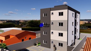 apartment em Rua Nelly Parish, Lindéia (Barreiro) - Belo Horizonte - MG