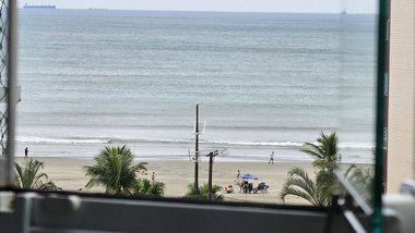 apartment em Rua Colômbia, Guilhermina - Praia Grande - SP