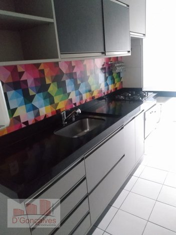 apartment em Rua Bandeirantes, Conceição - Diadema - SP