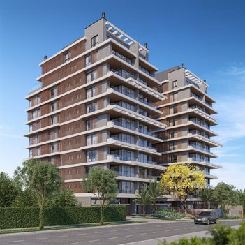 apartment em Alameda Augusto Stellfeld, Centro - Curitiba - PR