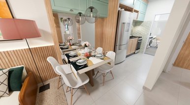 apartment em Avenida João Afonso Costa, Conjunto Habitacional Hugo Lacorte Vitalle - Jaboticabal - SP