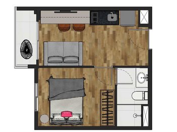 apartment em Rua Casa do Ator, Vila Olímpia - São Paulo - SP