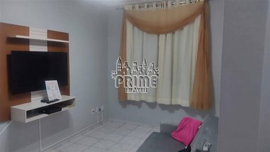 apartment em Rua Trinta e Um de Março, Mirim - Praia Grande - SP