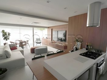 apartment em Rua Sansão Alves dos Santos, Cidade Monções - São Paulo - SP