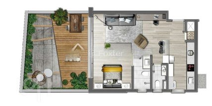 apartment em Alameda Emílio de Menezes, Três Figueiras - Porto Alegre - RS