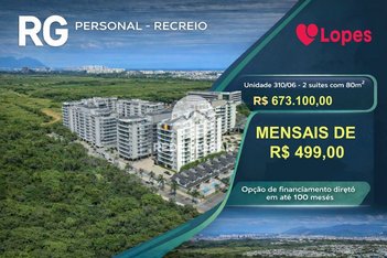 apartment em Avenida Tim Maia, Recreio dos Bandeirantes - Rio de Janeiro - RJ