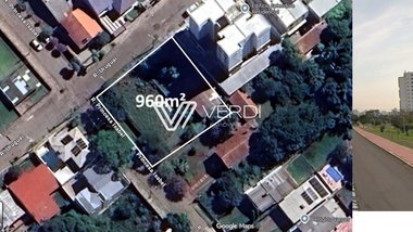 land_lot em Rua Uruguai, Petrópolis - Passo Fundo - RS