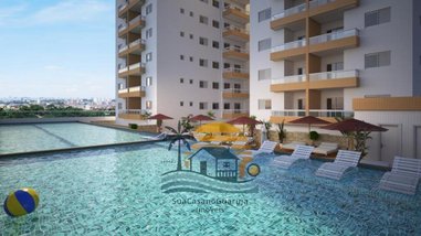 apartment em Rua Cornélio Procópio, Boqueirão - Praia Grande - SP